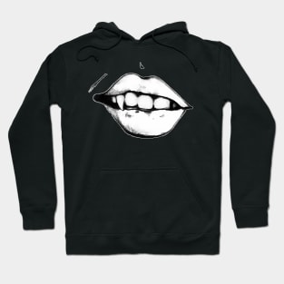 Vampire Teeth Halloween Hoodie